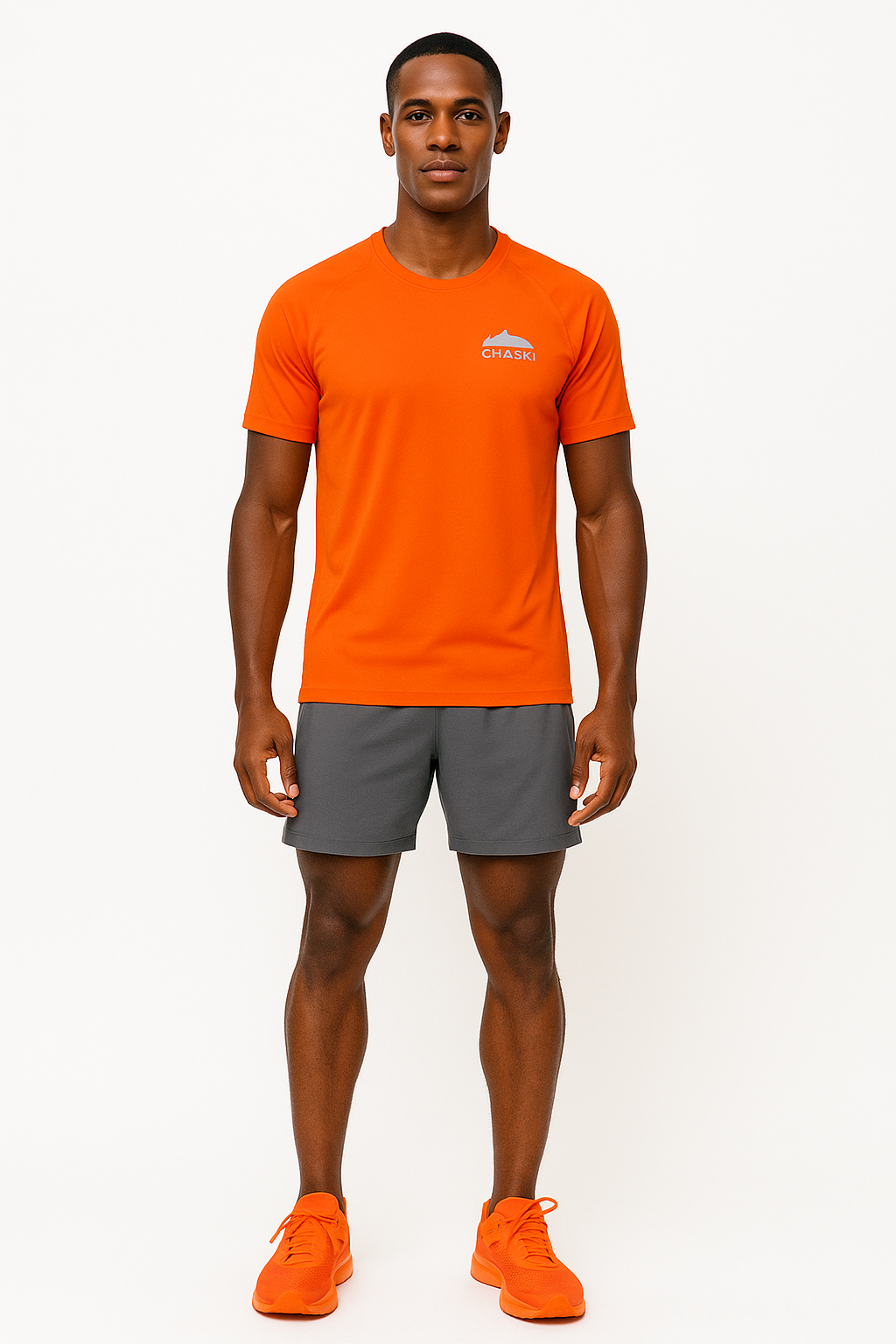 Bright Orange Running Tshirt