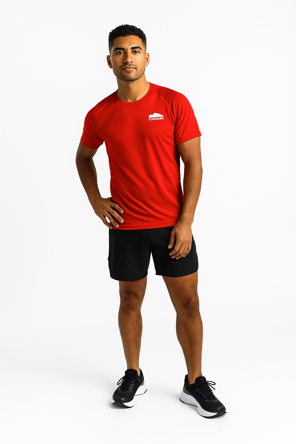 Bright Red Running Shirt